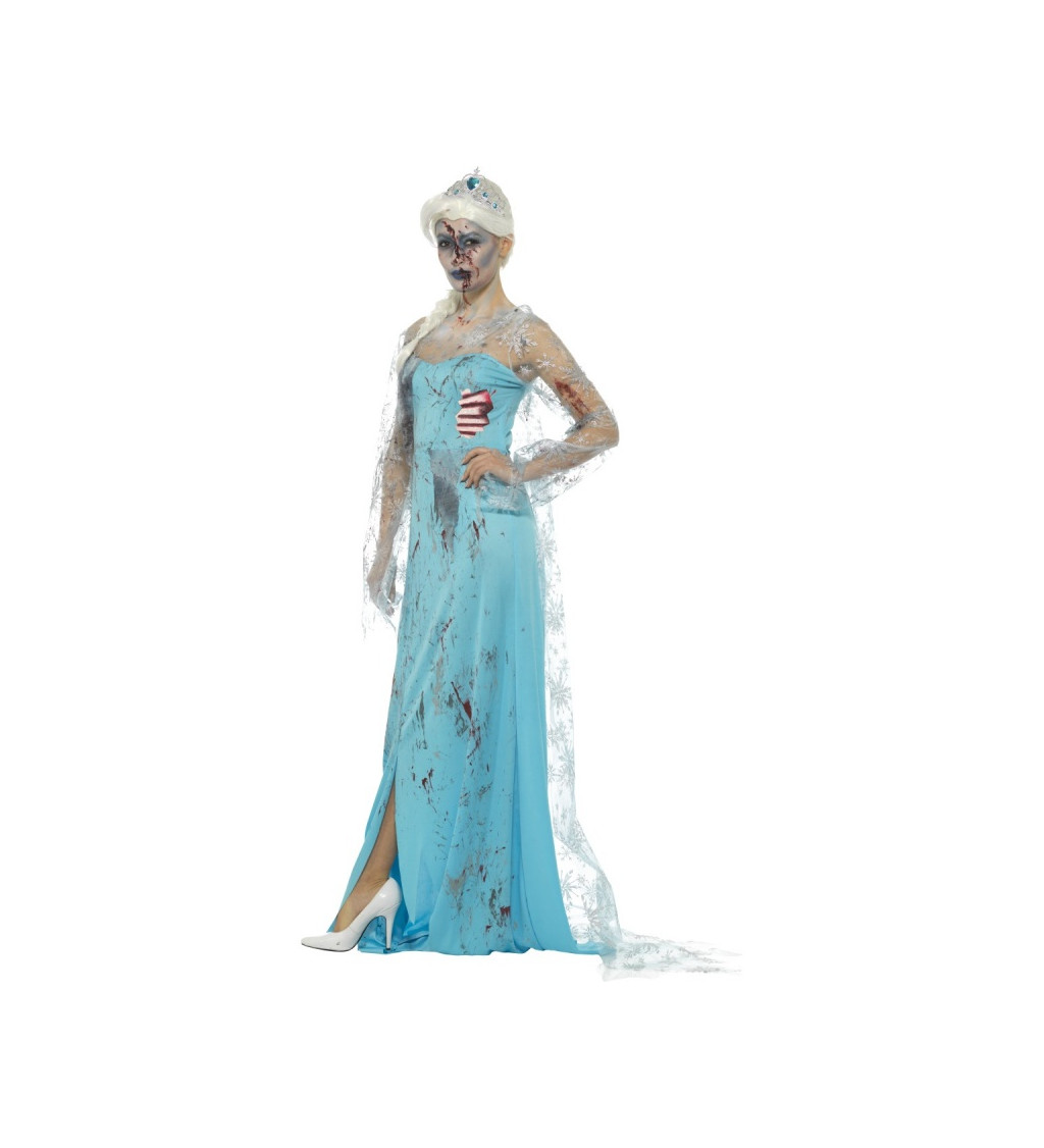 Dámský kostým - Zombie Ledová královna