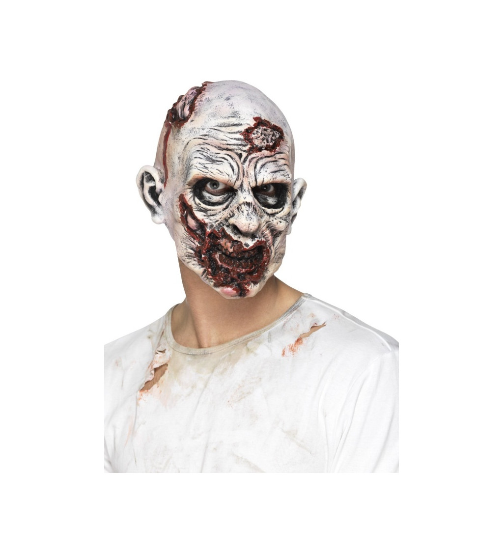 Latexová maska - Krvavý Zombie