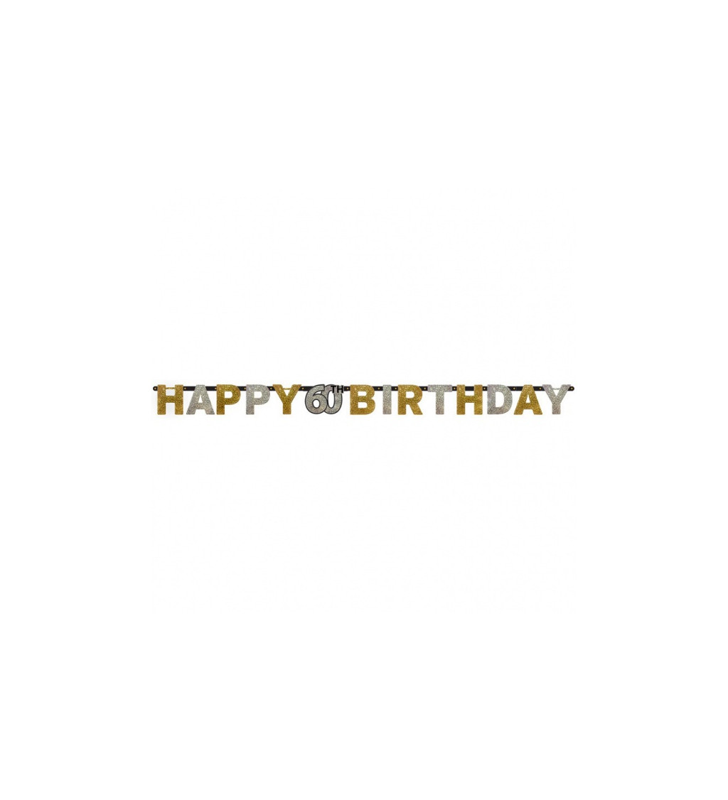 Banner - Happy birthday 60