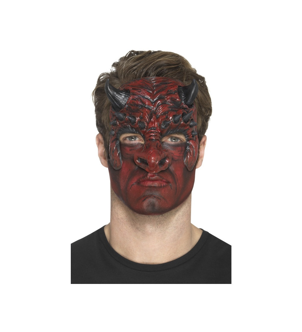 Latexová maska ďábla