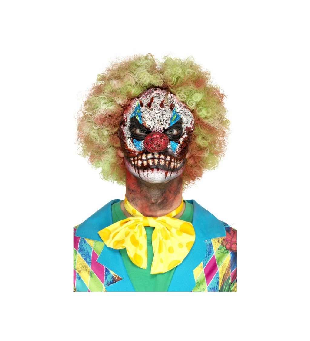 Latexová maska klauna - den mrtvých