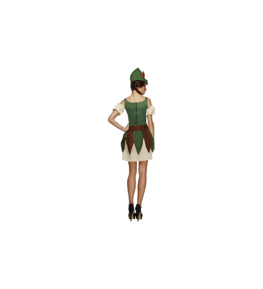 Dámský kostým - Lesní bojovnice 