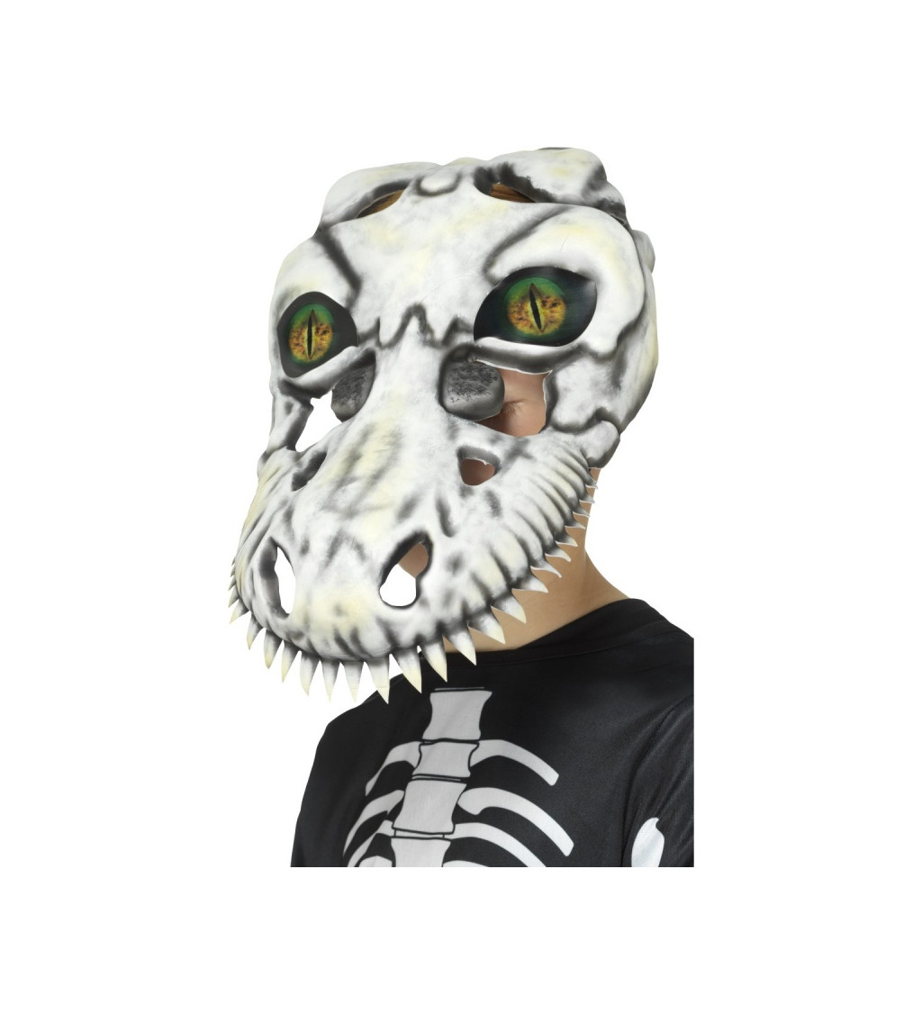 Autentická maska - Lebka T-Rexe  