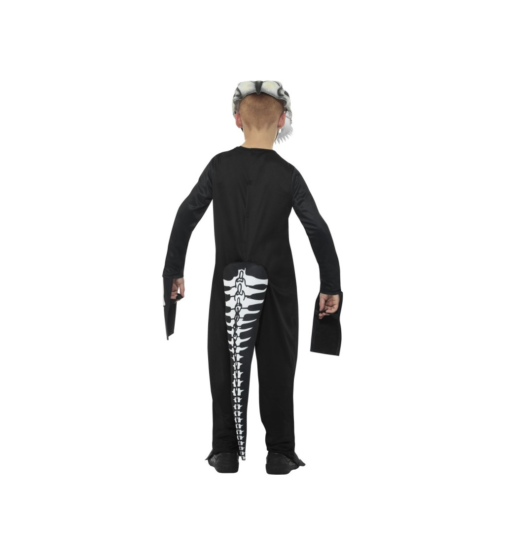 Dětský kostým - dinosauří skeleton
