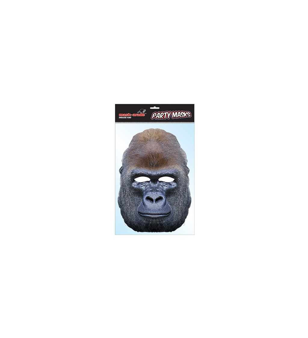 Maska Gorila - papírová