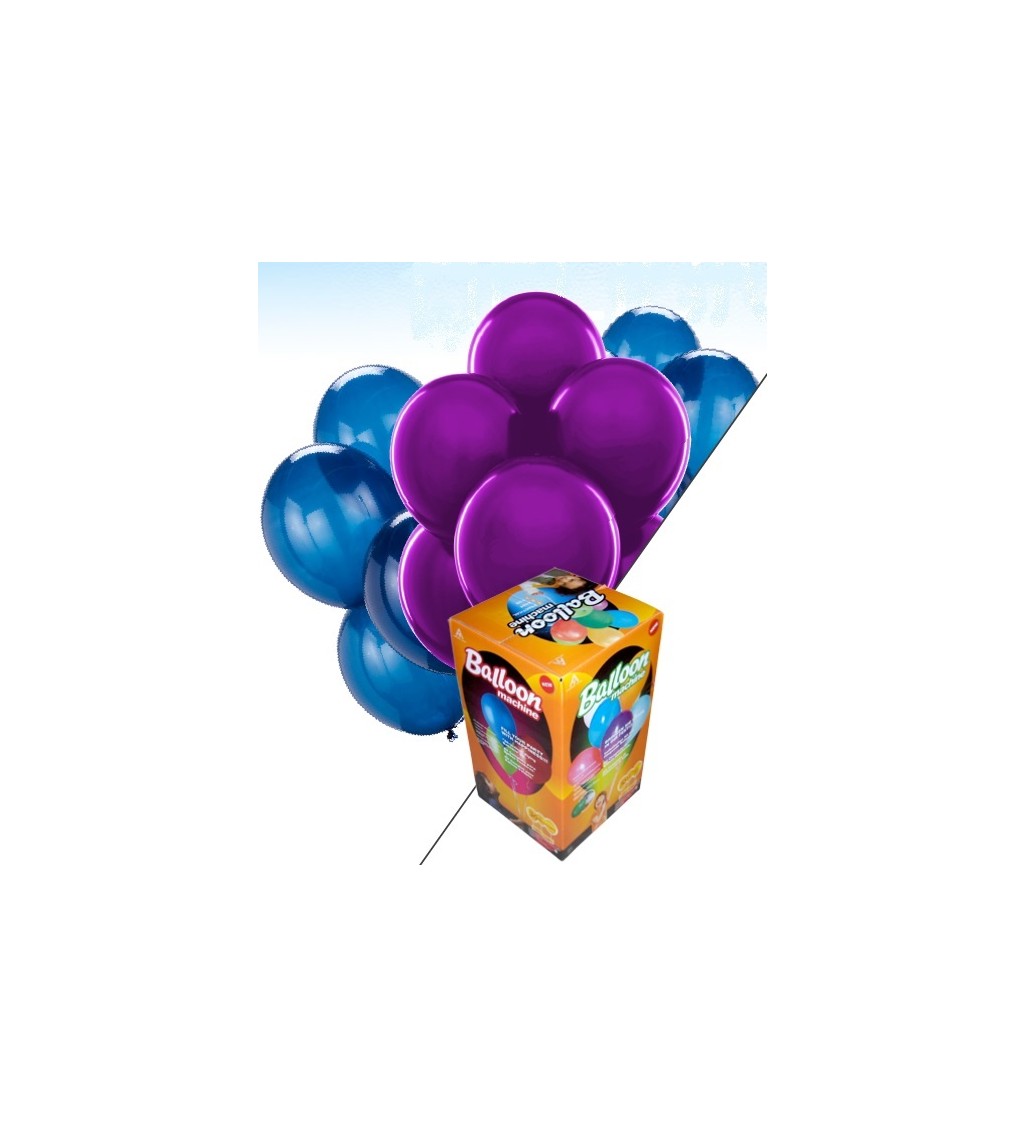 Héliová bomba na 50 balónků