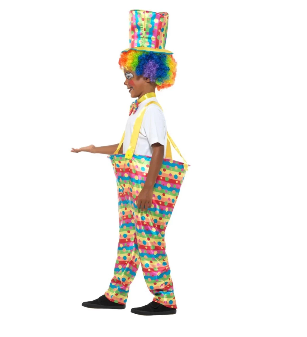 Barevný kostým - puntíkatý klaun