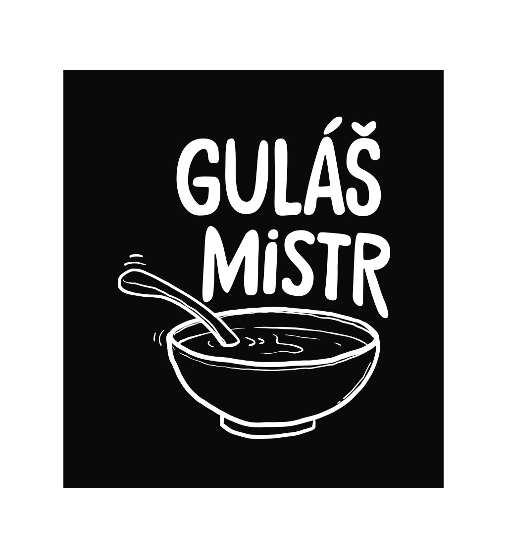 Zástěra černá - Guláš mistr