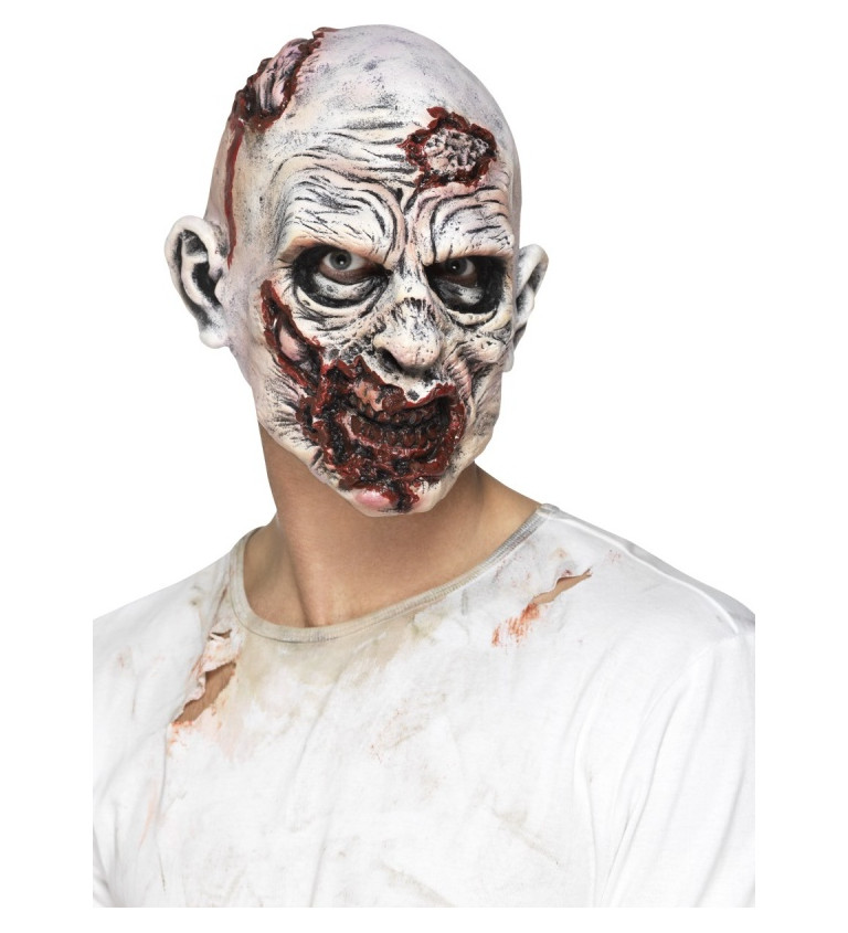 Latexová maska - Krvavý Zombie