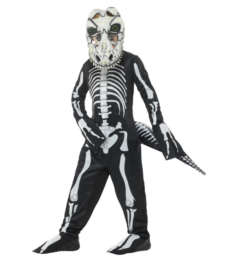 Dětský kostým - dinosauří skeleton