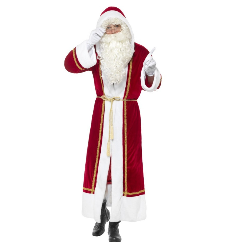 Luxusní plášť Santa Claus