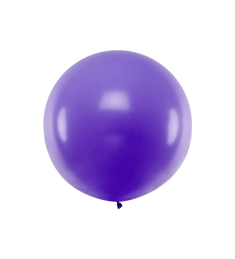 Velký balónek - fialový - 1ks