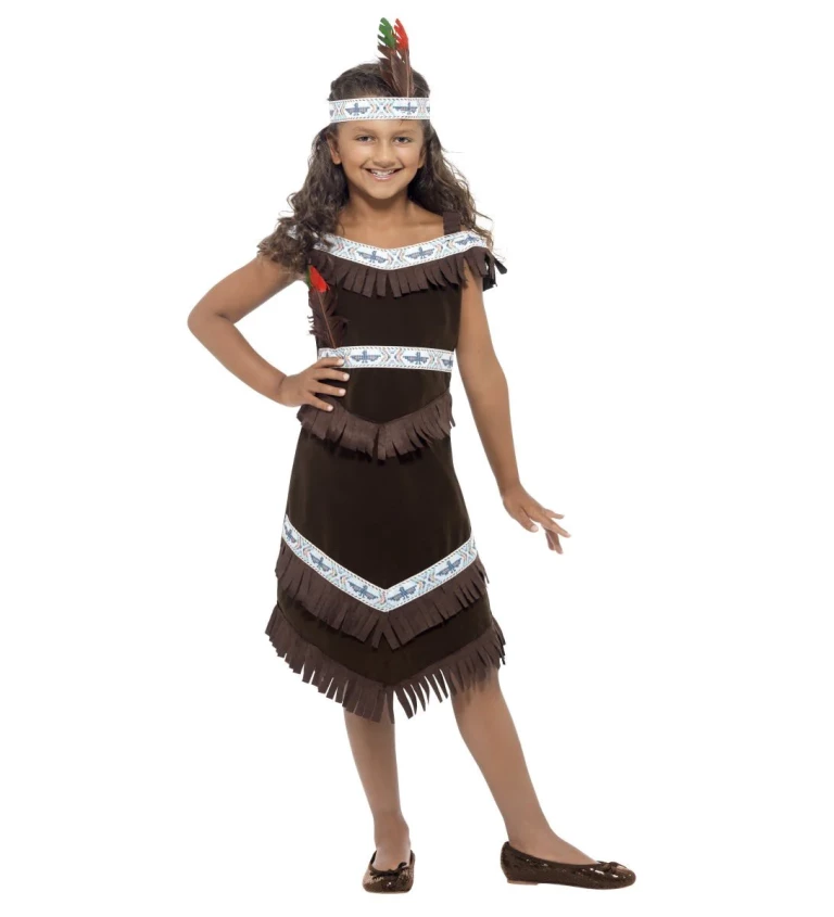 Dětský kostým Indiánská dívka