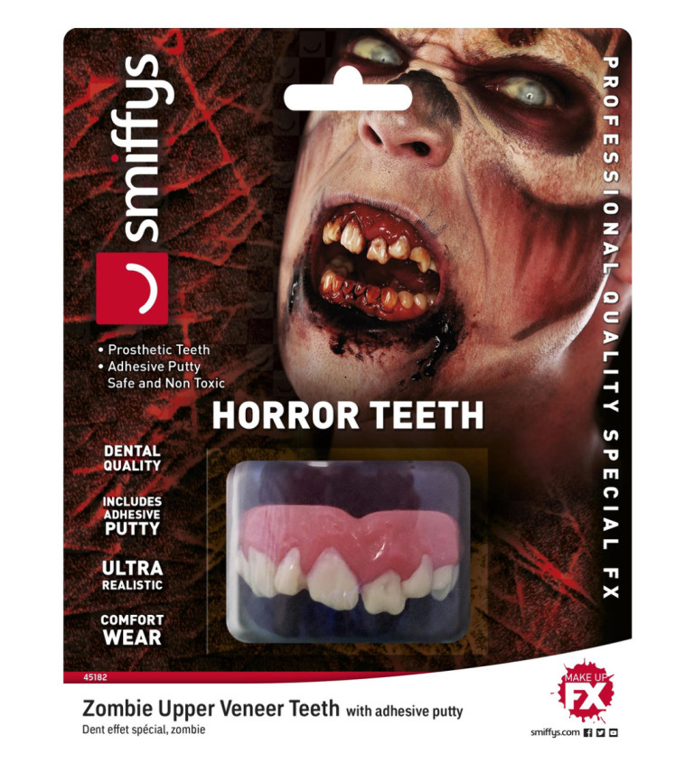 Horrorové zuby - zombie