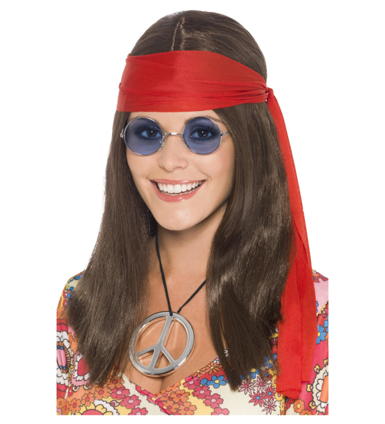 Hippie woman sada