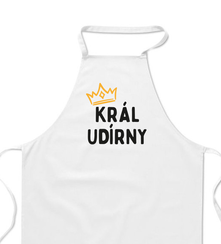 Zástěra bílá - král udírny