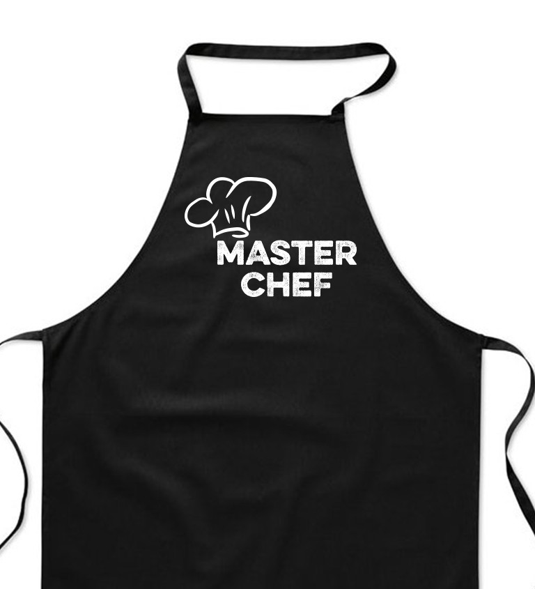 Zástěra černá - Master chef